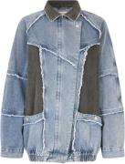 Lollys Laundry Kingstonll OVS Jacket LS Kvinde Light Blue Denimjakker ...