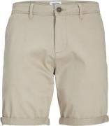 Jack & Jones Jpstbowie Jjshorts Solid SN Mand Crockery Chino Shorts Re...