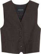 HERSKIND Mister Vest Kvinde Java Brown Veste Str 40 - hos Magasin