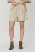 Love&Divine Love9704 Kvinde Sand Pinstripe Casual Shorts Str L - hos M...