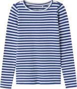 Name It Nkfsuraja XSL LS TOP Noos Str 116 - Surf The Web/stripe Bluser...