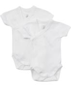 Petit Bateau 2 Bodies Naiss MC Varian3m Str 3M - Variante 1 Kortærmede...