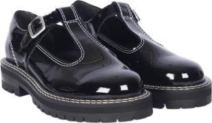 ANGULUS Chunky Maryjane Kvinde 2320 Black Loafers Str 37 - Læder hos M...