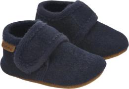 En Fant Baby Wool Slippers Navy Hjemmesko Str 23\24 - Uld hos Magasin