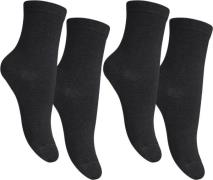 mpKids Bamboo Socks 2pack Str 25/28 - Sort Strømper hos Magasin