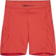 7 Days Active Training Bike Shorts Kvinde 158 Cherry Tomato Bikershort...