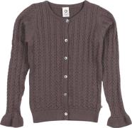 Müsli by Green Cotton Knit Frill Cardigan Str 128 - 1xae Cardigans Bom...