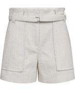 IRO Vanay Kvinde Ecru/white Casual Shorts Str 40 - hos Magasin