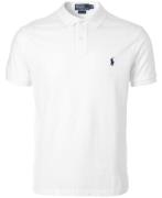 Polo Ralph Lauren Slim Fit Mesh Polo Shirt Mand Hvid Kortærmede Poloer...