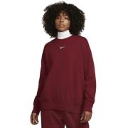 Nike Sportswear Phoenix Fleece Oversized Sweatshirt Kvinde Sail/black ...