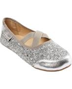 Sofie Schnoor Indoors Shoe Silver Ballerinaer Str 29 - hos Magasin