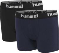 Hummel Hmlnolan Boxers 2pack Str 98-104 - Blå Underbukser hos Magasin