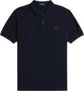 Fred Perry M6000 Mand Navy/crngtnroad Brick Kortærmede Poloer Str M - ...