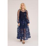 A-VIEW Fuschia Dress Kvinde Navy Maxi Kjoler Str 40 - hos Magasin