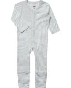 Magasin Newborn Bodysuit Gots Str 62 Blue Stripe Nattøj Bomuld