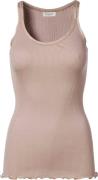 Rosemunde Silk top Regular W/elastic Band Kvinde Lyserød Tanktoppe Str...