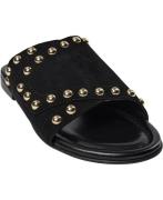 Billi Bi Sandal A7110 Kvinde Sort Flade Sandaler Str 40 - hos Magasin