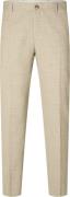 Selected Homme Slhslimoasis Linen TRS B Noos Mand Sand Chinos Slim Fit...