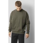 Fat Moose Nelson Organic Crew Mand Beetle Green Sweatshirts Str L - Bo...