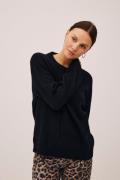 Magasin Cindi 1 RWS Wool Kvinde Black Sweaters Str L Uld