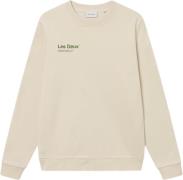 Les Deux Brody Sweatshirt 2. 0 Mand Beige Sweatshirts Regular Fit Str ...