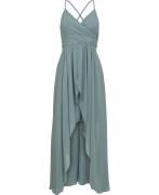 Jakes Cocktail Dress Kvinde Dusty Slate (Silver Beading As P Midi Kjol...