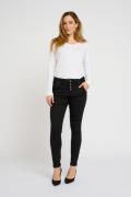 Cream Crsandy Jeans Baiily Fit Kvinde Pitch Black Unwashed Skinny Jean...