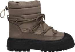 Garment Project Milo Snow Boot Earth Nylon / Leather Kvinde Earth Vint...