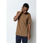 Clean Cut Copenhagen Clean Formal Stretch Tshirt Mand Brown Kortærmede...