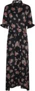 Kaffe Kavelana Maxi Dress Kvinde Sort Maxi Kjoler Regular Fit Str 40 -...