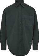 ET AL 4568 Erten Long Sleeve Shirt. Mand Dark Green Langærmede Skjorte...