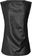 Rabens Saloner Glazed top Alliyas Kvinde Black Toppe Str L - hos Magas...