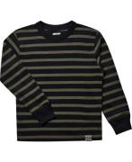 Mads Nørgaard - Copenhagen Cotton Jersey Stripe Carlito Tee LS Str 4 å...