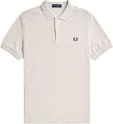 Fred Perry M6000 Mand Porridge M/anchor Grey Kortærmede Poloer Str M -...