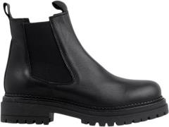 Cashott Cashannah Chelsea Boot Leather Kvinde Delfi Black Chelsea Boot...