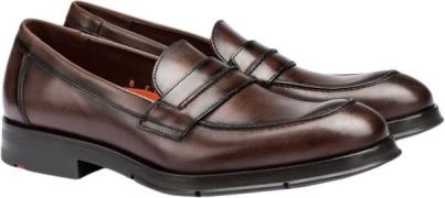 Lloyd Nagai Mand Brown Loafers Str 42 - Læder hos Magasin