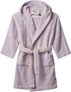 Bongusta Naram Kids Bathrobe Str 11-13 år - Lilac & Neon Yellow Morgen...