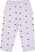 Copenhagen Colors Twill Heart Pants Str 128 - Lavender/navy Bukser Bom...