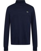 Lacoste Long Sleeved Turtle Neck Teeshirt Mand Blå Kortærmede T-shirts...