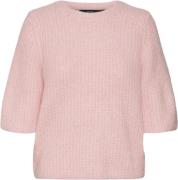 Vero Moda Vmawsome 2/4 Oneck Pullover BOO Kvinde Bonbon/w. Melange Swe...