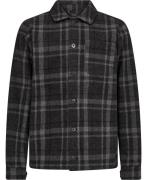 Casual Friday Cfjenkey Unlined Checked Jacket Mand Dark Grey Melange O...