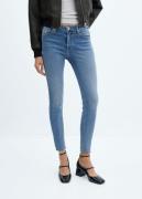 MANGO Jeans. - ISA Kvinde Open Blue Skinny Jeans Str 36 - hos Magasin