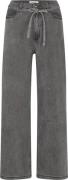 Modström Isoldemd Solid Pants Kvinde Vintage Grey Wide Jeans Str S - h...