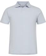 Filippa K Stretch Cotton Polo Tshirt Mand Ice Blue Sweaters Str L - Ly...