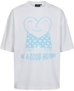 ISNURH Heartman Tee Mand White Kortærmede T-shirts Str XL - hos Magasi...