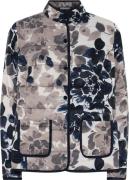 Micha Jacket_ Quilt With Print Kvinde Navy Print Overgangsjakker Str 4...