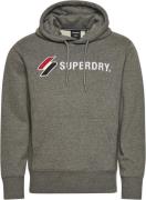 Superdry Code SL Applique Hættetrøje L - Hættetrøjer hos Magasin