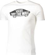 Vans Off The Wall Tshirt Mand Hvid Sneakers Str L - hos Magasin