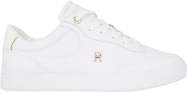 Tommy Hilfiger Essential Chic Court Sneaker Kvinde White Sneakers Str ...