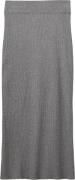 Sofie Schnoor Skirt Kvinde Dark Grey Melange Maxi Nederdele Str L - ho...